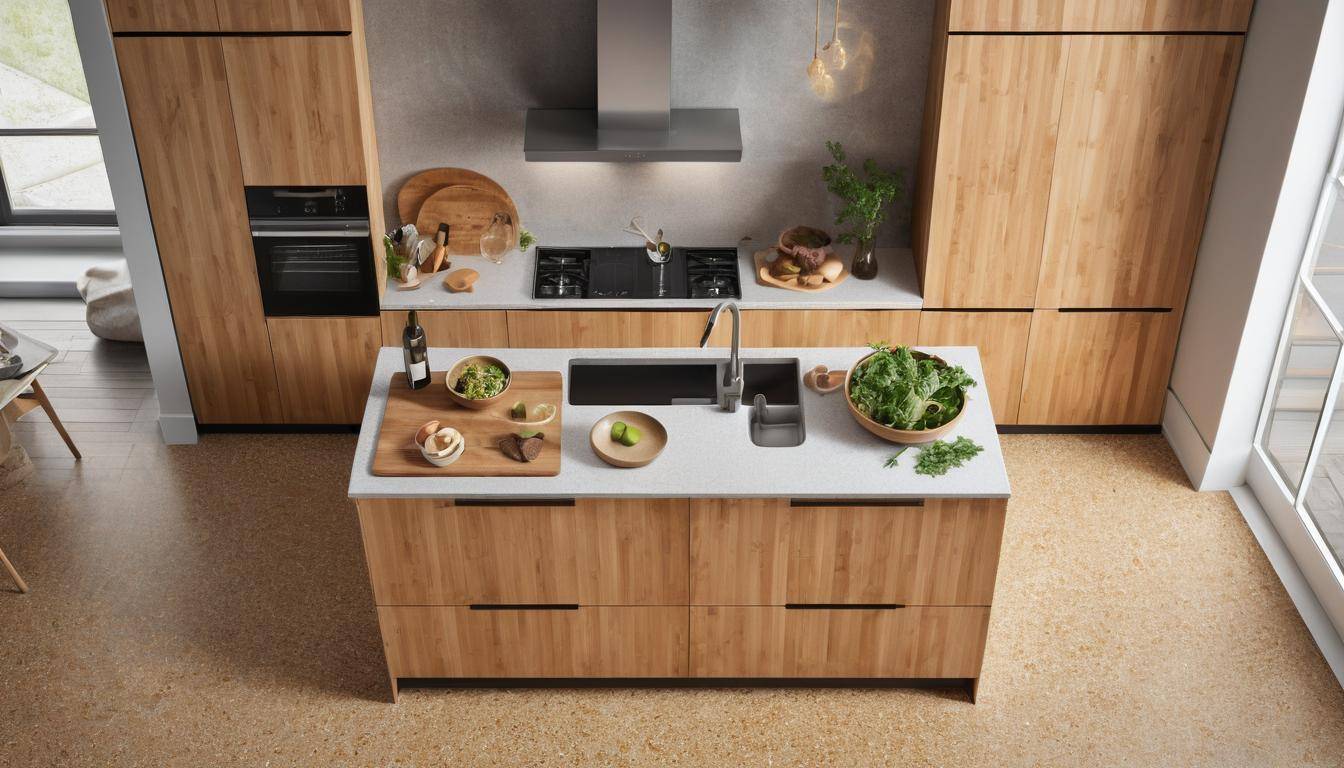 Innovative materials in kitchen