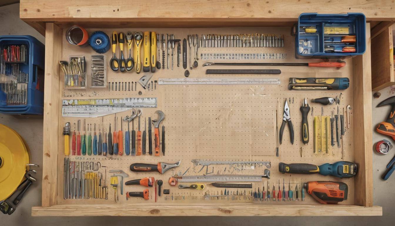 Step-by-Step DIY Home Renovation Tips Projects and Ideas for Beginners 3 Organized DIY workbench